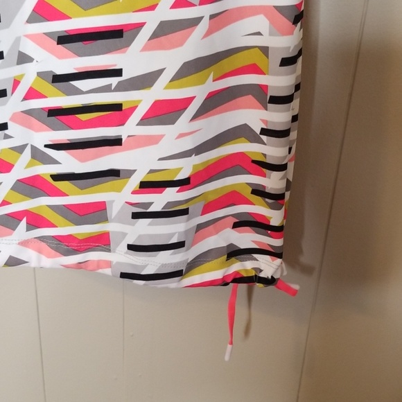 Fabletics Norwalk Coral Pattern Racerback Tank Top - Picture 3 of 6